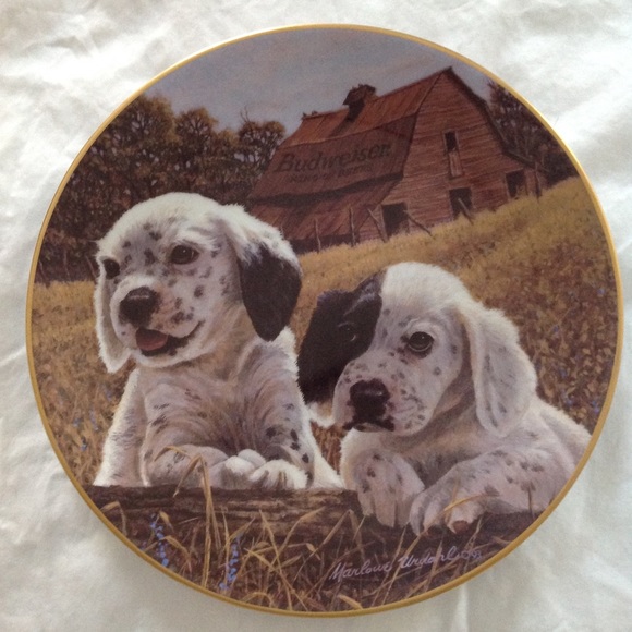 Budweiser Other - Budweiser Plate Outstanding In Their Field 1993